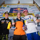 ADAC MX Masters, Gaildorf, ADAC MX Youngster Cup v.l.n.r.: Bas Vaessen ( Suzuki / Niederlande ), Joshia Natzke ( KTM / Neuseeland ) und Stefan Ekerold ( Husqvarna / Deutschland )