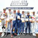 ADAC GT4 Germany, Red Bull Ring, Hofor Racing by Bonk Motorsport, Thomas Jäger, Michael Schrey, Team GT, Michael Benyahia, Charles Fagg, MRS Besagroup Racing Team, Georg Braun, Stephan Grotstollen