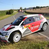 Will weiter nach vorn: Dominik Dinkel im Škoda Fabia R5
