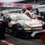 #31 AVIA W&S Motorsport / Finn Zulauf / Josef Knopp / Porsche 718 Cayman GT4 RS CS, Hockenheimring