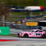 Der Mercedes-AMG GT4 von Mücke Motorsport in pink