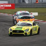 Der siegreiche Mercedes-AMG GT4 von Mann-Filter HTP-Winward Motorsport