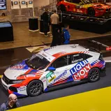 ADAC auf der Essen Motor Show 2022: Der Honda Civic Type R von Martin Andersen, Meister in der ADAC TCR Germany