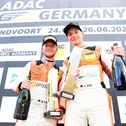 Auf dem Podium: Mike David Ortmann (li.) und Hugo Sasse