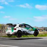 Marijan Griebel und Co-Pilotin Ella Kremer siegten in Sulingen