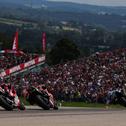 Auf dem Sachsenring kämpfen die MotoGP-Stars vom 10. bis 12. Juli um den deutschen Grand Prix Sieg