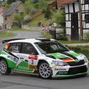 Schneller Förderpilot der ADAC Stiftung Sport: Fabian Kreim im Skoda Fabia R5