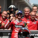 Geht am Sonntag von Startplatz eins aus ins Rennen der MotoGP: Francesco Bagnaia