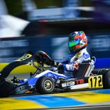 Bei der Deutschen Kart-Meisterschaft in Wackersdorf gelang Joel Mesch eine tolle Aufholjagd