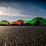 Gruppenbild Porsche 911 GT3 R / Manthey EMA, Oschersleben