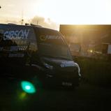 Gibson Tyre Tech im Fahrerlager