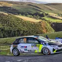 Trotz einiger haariger Momente: Claire Schönborn und Co Michael Wenzel brachten ihren Corsa Rally4 ohne Kratzer ins Ziel