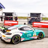 #9 / Overdrive Racing / Porsche 718 Cayman GT4 CS MR / Tano Neumann / Joachim Bölting