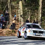 #18 / Walter Gromöller / René Meier / Opel Ascona 400 / NC 2, 61. ADAC Rallye Erzgebirge
