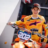 Ryan Oppliger fuhr im ADAC MX Junior Cup 125 auf die Pole-Position