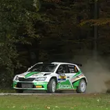 Deutsche Rallyemeisterschaft, ADAC Rallye Masters 2019; 6. Lauf, ADAC Knaus Tabbert 3-Städte-Rallye (Photo by Sascha Dörrenbächer)  #1-Fabian Kreim, Skoda Fabia R5