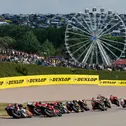 Das neue Dekra-Riesenrad neben der Karthalle erfreute sich großer Beliebtheit bei den Fans
