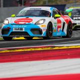 #27 / Team Buchbinder Rent-a-Car / Porsche 718 Cayman GT4 CS MR / Stephan Grotstollen / Georg Braun