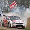 Der erste Titel-Jäger: Dominik Dinkel im Brose Škoda Fabia R5