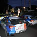 #4 Rostek, Dennis / Kopczyk, Stefan / Škoda Fabia RS Rally2 / RC2, ADAC Rallye Stemweder Berg 