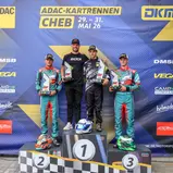 Podium Klasse KZ2, DKM in Cheb