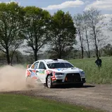 #29	R. Fechner - F. Pitzk / Mitsubishi Lancer Evo X (NC 1) / ADAC Actronics Rallye Sulingen