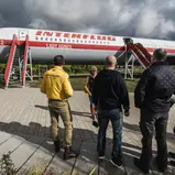 Stippvisite bei Lady Agnes einem ausgemustertem Jet