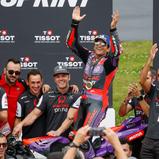 Zweiter Sprint-Sieg auf dem Sachsenring: Jorge Martín wiederholt Vorjahreserfolg