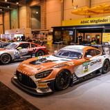 ADAC auf der Essen Motor Show: Der Mercedes-AMG GT3 von Salman Owega und Elias Seppänen, Champions im ADAC GT Masters