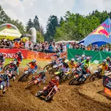 ADAC MX Masters 2018, Möggers, Start beim ADAC MX Junior Cup 125