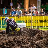 ADAC MX Masters, Gaildorf,  Stefan Ekerold ( Deutschland / Suzuki / Team Castrol Power 1 Suzuki Moto-Base ) auf seiner Maschine beim ADAC MX Masters
