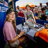 Lotte van Drunen qualifizierte sich für den ADAC MX Youngster Cup und bewies guten Speed