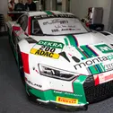 Im ADAC GT Masters 2017 dabei: der Audi R8 von Land-Motorsport