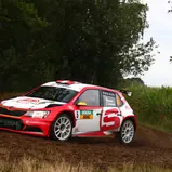 DRM, ADAC Rallye Masters 2019, 4. Lauf, ADAC Rallye "Rund um die Sulinger Bärenklaue", Kristian Poulsen, Skoda Fabia R5