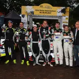 Die Sieger der ADAC Rallye Niedersachsen 2017
