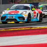 #27 / Team Buchbinder Rent-a-Car / Porsche 718 Cayman GT4 CS MR / Stephan Grotstollen / Georg Braun