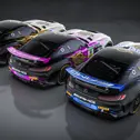 Heckansicht der Mercedes-AMG GT4 für die ADAC GT4 Germany (Quelle: CV Performance Group)