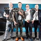 Steve Buschmann (Winward Racing), Nicolas Raeder (Manthey EMA), Torsten Schubert (Schubert Motorsport) und Thomas Voss (ADAC Motorsportchef), Night of the Champions 2025, Hockenheim