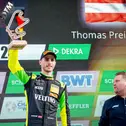 Erstmals in diesem Jahr auf dem Podium: Titelverteidiger Thomas Preining