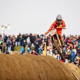 ADAC MX Masters 2019 , Fürstlich Drehna, Victor Voxen Kleemann ( Dänemark / KTM / KTM Sarholz Racing Team ) beim ADAC MX Junior Cup 125