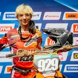 Moritz Ernecker ( Österreich / KTM / NORMAN KTM FACTORY ROOKIES ) beim ADAC MX Junior Cup 125