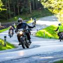DLzG: Im Bikerparadies Salzkammergut trafen die Teilnehmerinnen und Teilnehmer auf viele Gleichgesinnte