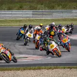 Die Podiumsplätze gingen beim ersten Lauf an die bereits Cup-erprobten Talente (Foto: Dino Eisele)