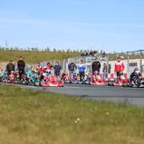 Startaufstellung Klasse KZ2, ADAC Kart Masters Mülsen