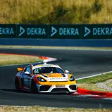 #91 Jesper Brunoj Jensen / Laurenz Rühl / Porsche 718 Cayman GT4 RS CS / Wimmer Werk Motorsport, Oschersleben 2026