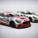So sehen die beiden Mercedes-AMG GT4 von Bremotion in der ADAC GT4 Germany aus, Urheber: Bremotion
