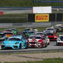 Dichtes Feld: In der ADAC GT4 Germany fuhren 2019 Fahrzeuge von sieben Marken