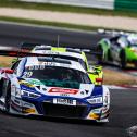 Führen die Gesamtwertung des ADAC GT Masters an: Ricardo Feller und Christopher Mies