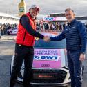 Chris Reinke, Leiter Audi Sport customer racing, und ADAC Vorstand Lars Soutschka