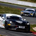 Der Porsche von Overdrive Racing war das zweitbeste Auto beim Test der ADAC GT4 Germany